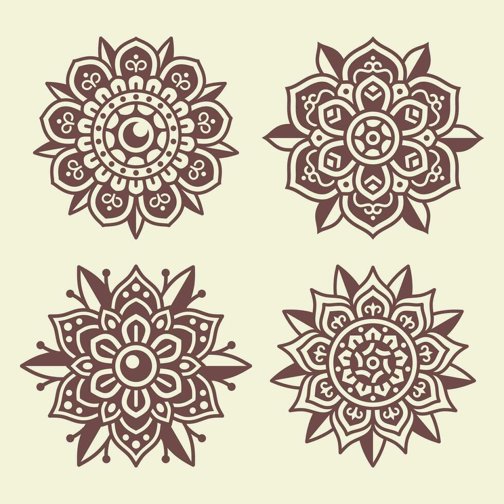 Mandala design, quality design vector. vector