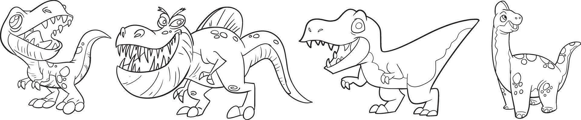 Easy baby dinosaur coloring page. Leaf icon vector. vector