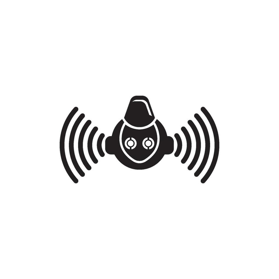 Robot icon logo symbol,illustration design template. vector