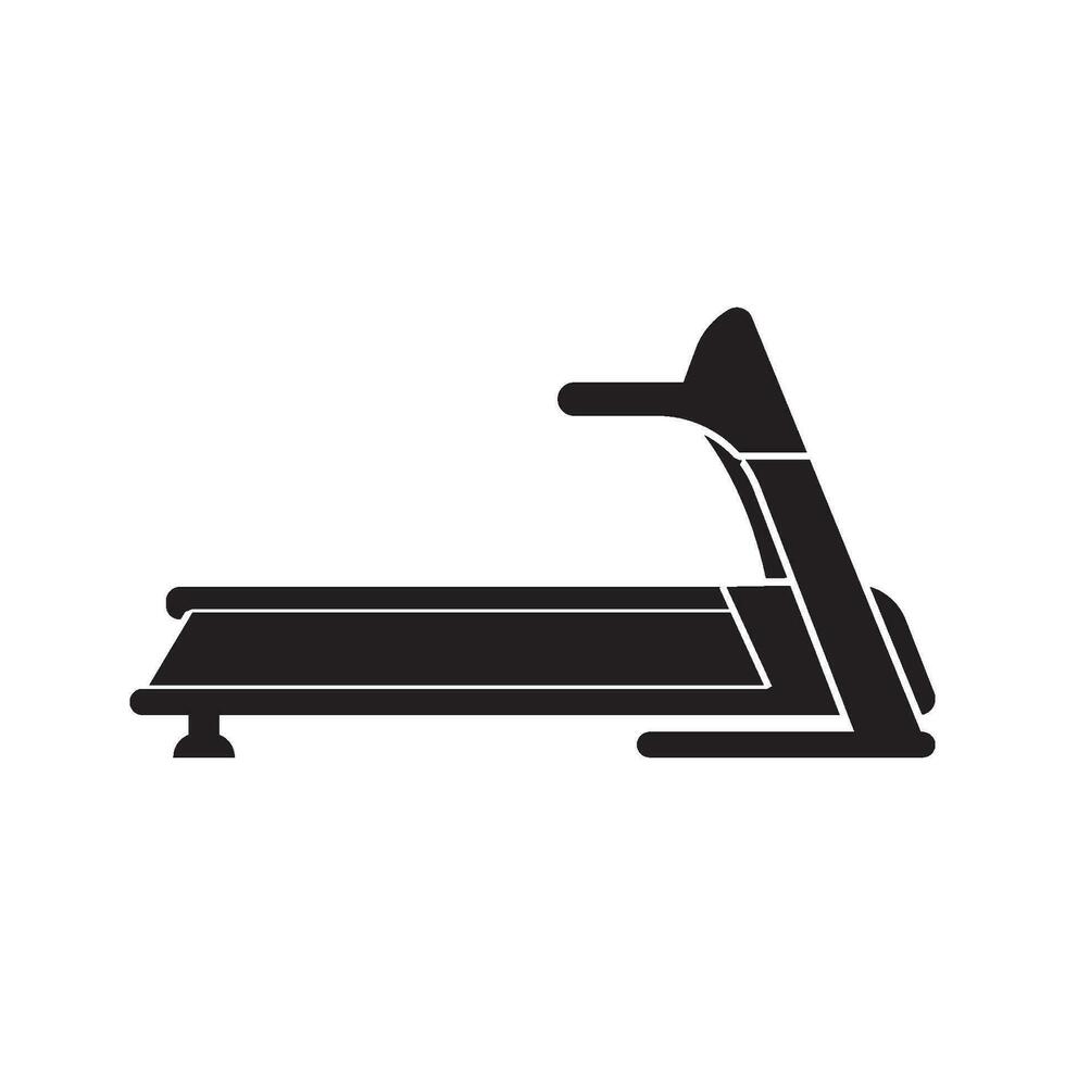 Treadmill machine vector icon illustration design