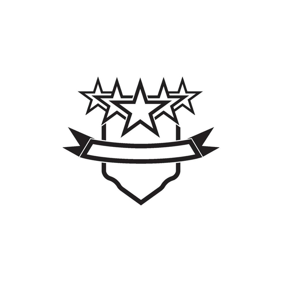 Star logo icon ,illustration design template vector. vector