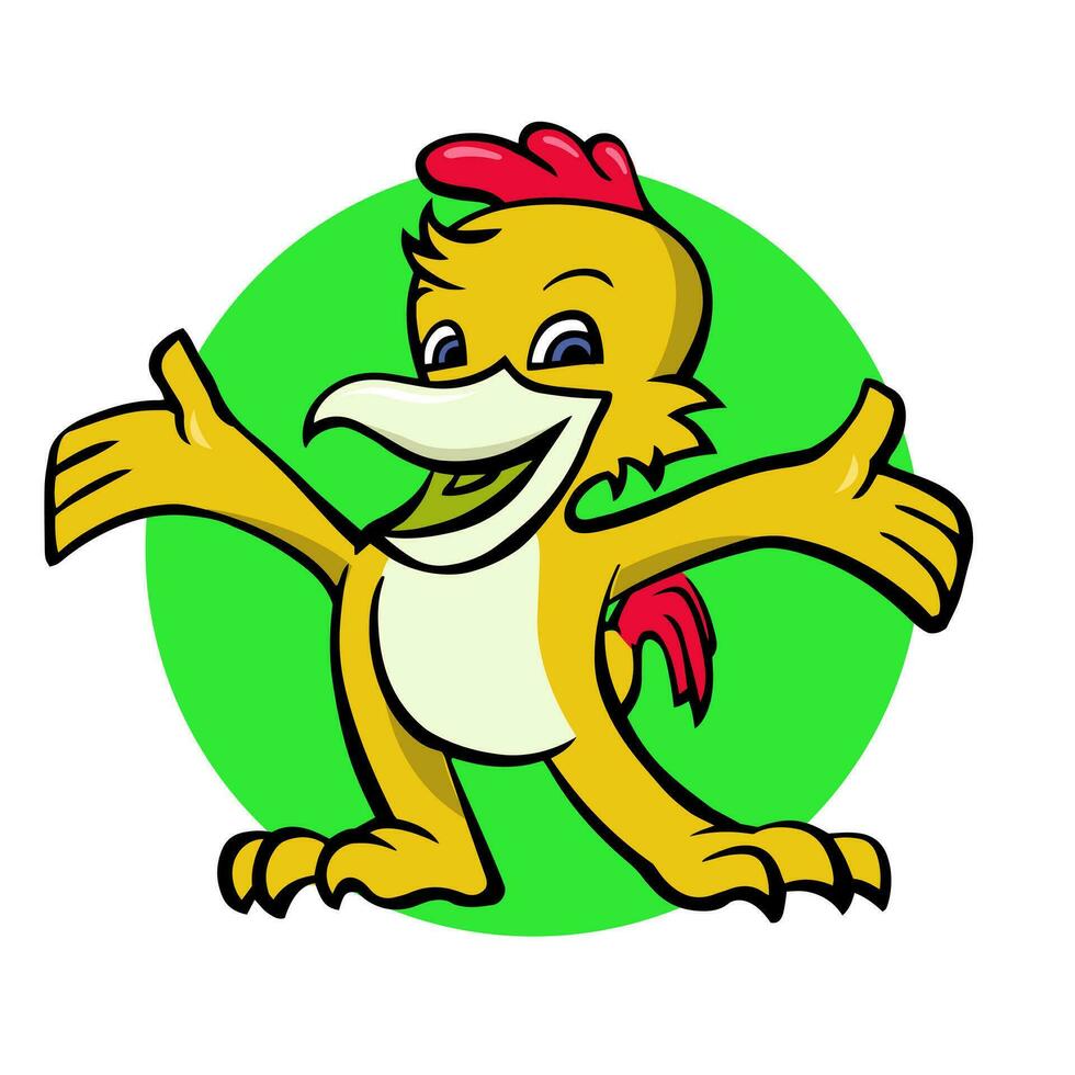 Chicken Mascot Brand vector