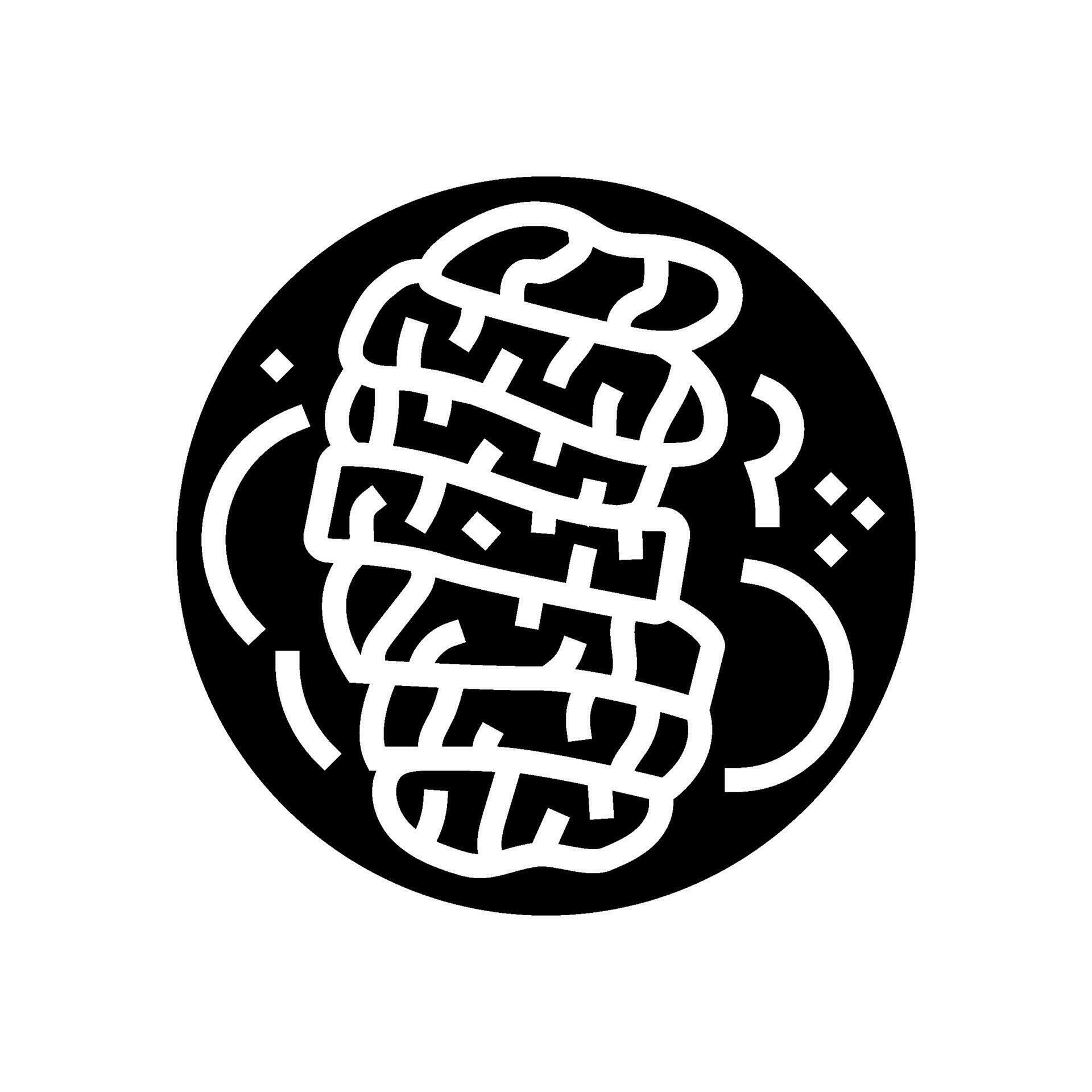 teriyaki chicken japanese food glyph icon vector illustration 26111836