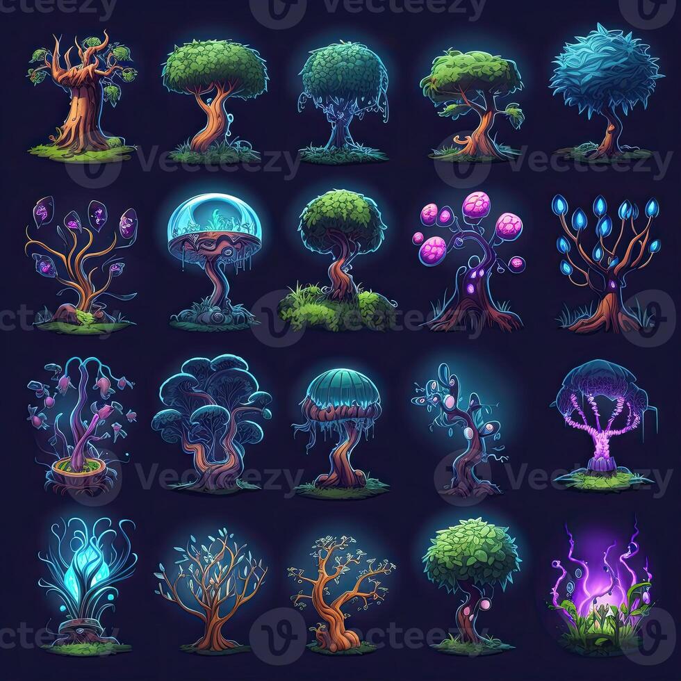 background game magic tree photo