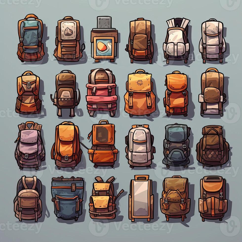 activity backpack camping photo