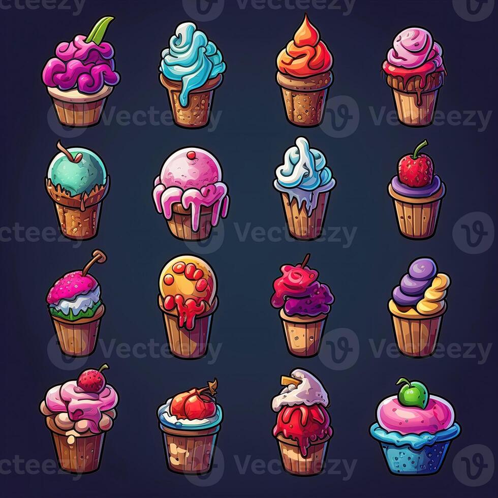 sweet ice cream photo