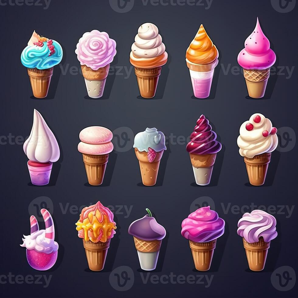 flavor ice cream photo