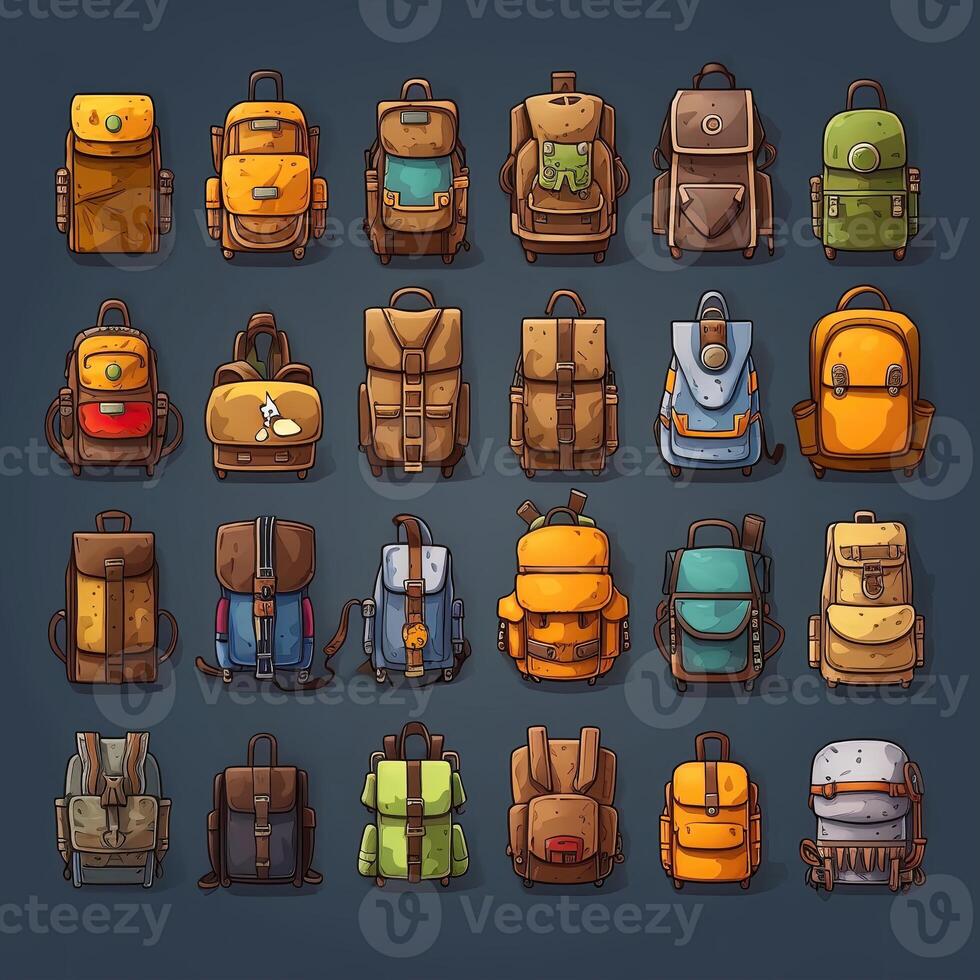 trip backpack camping photo