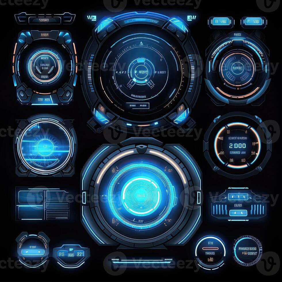 frame hud elements photo