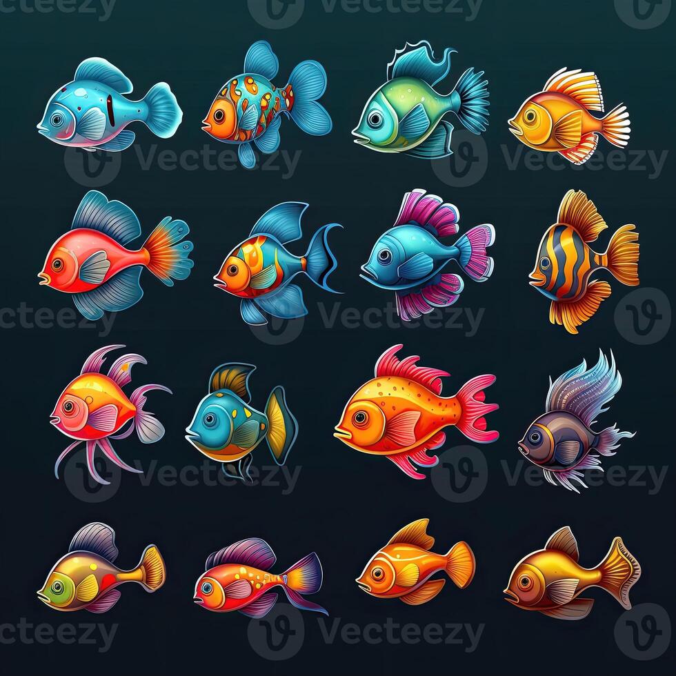 reef fish aquarium photo