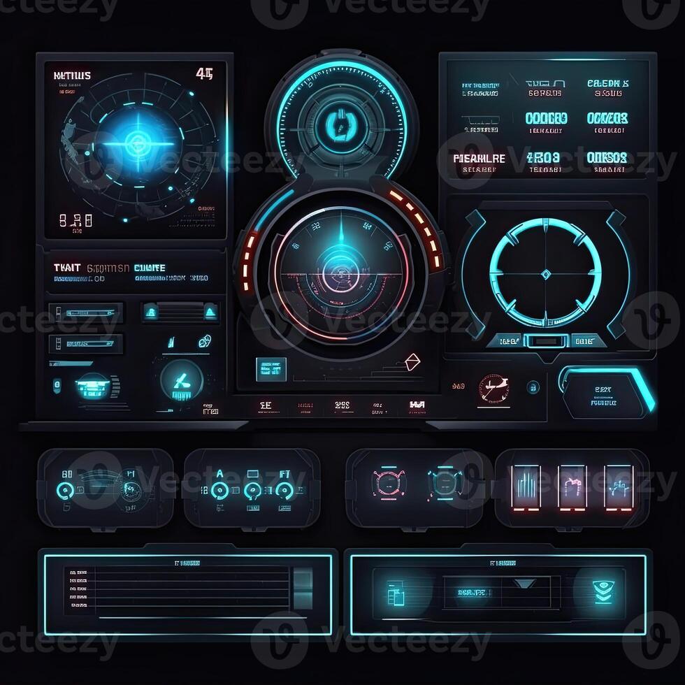 dashboard hud elements photo