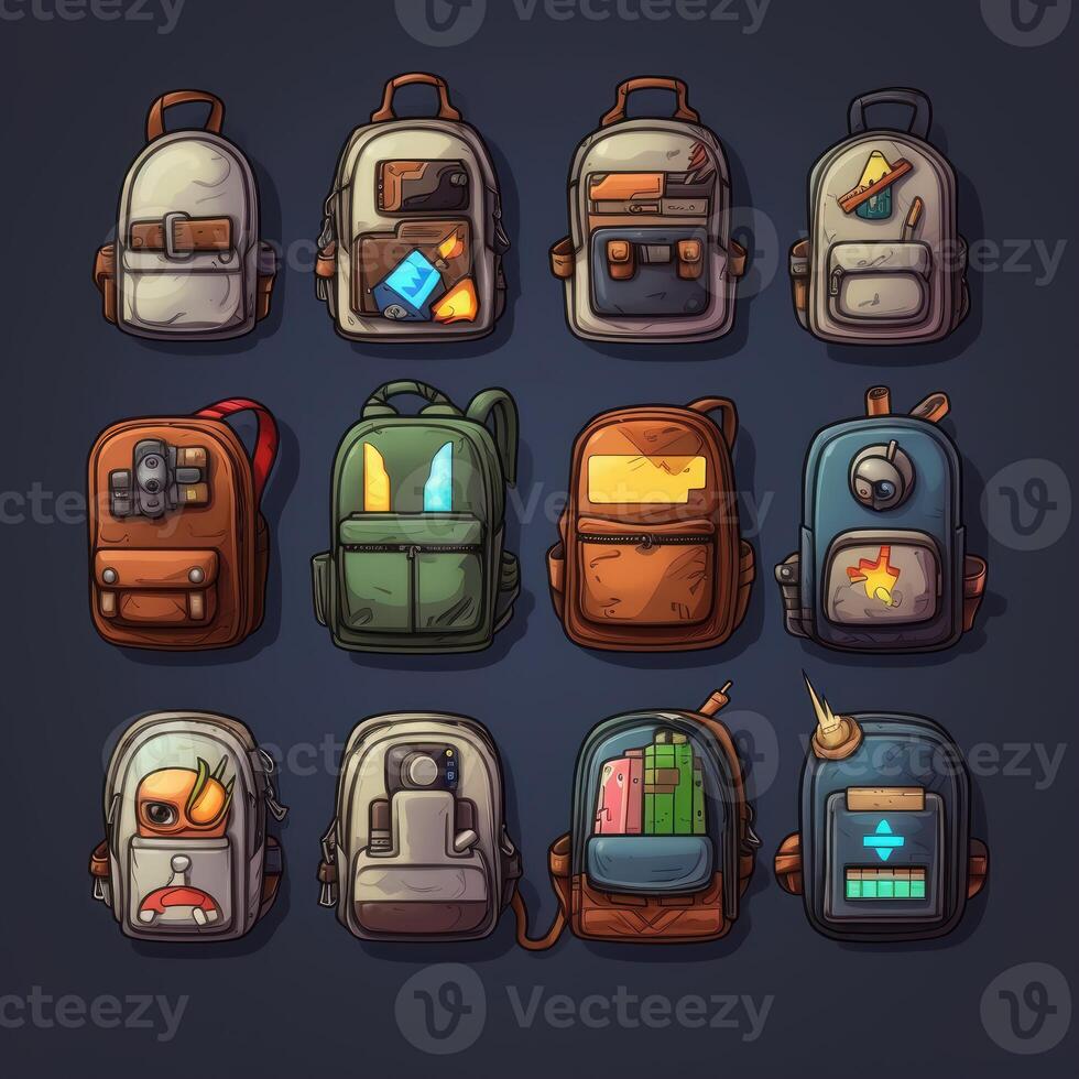 design school backpack photo