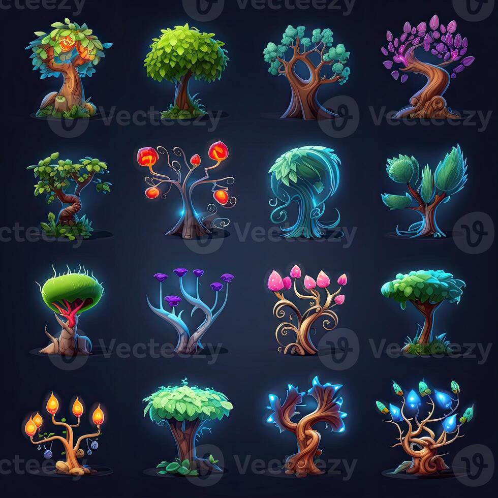 grass game magic tree photo