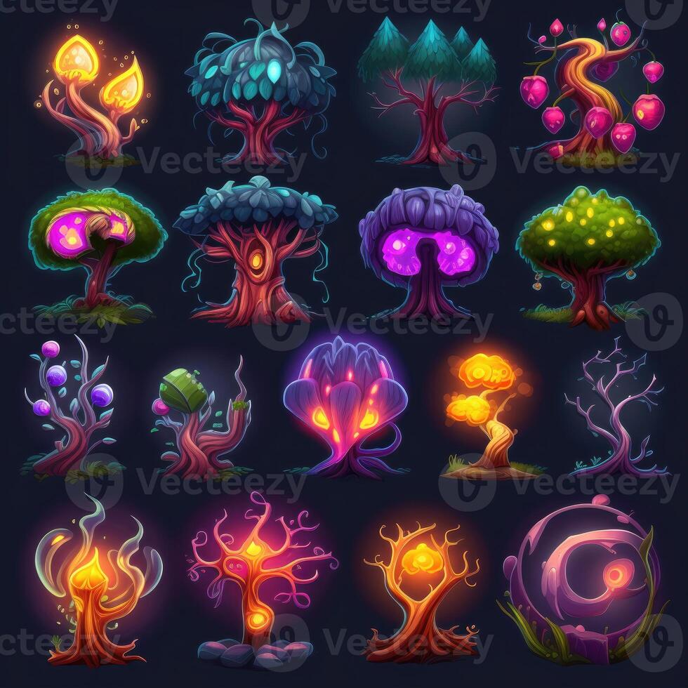 landscape game magic tree photo