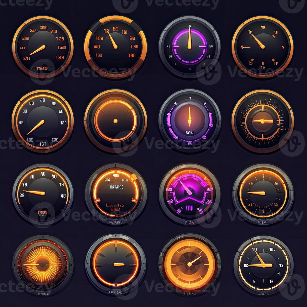 design games speedometer ai generated 26113827 Stock Photo at Vecteezy