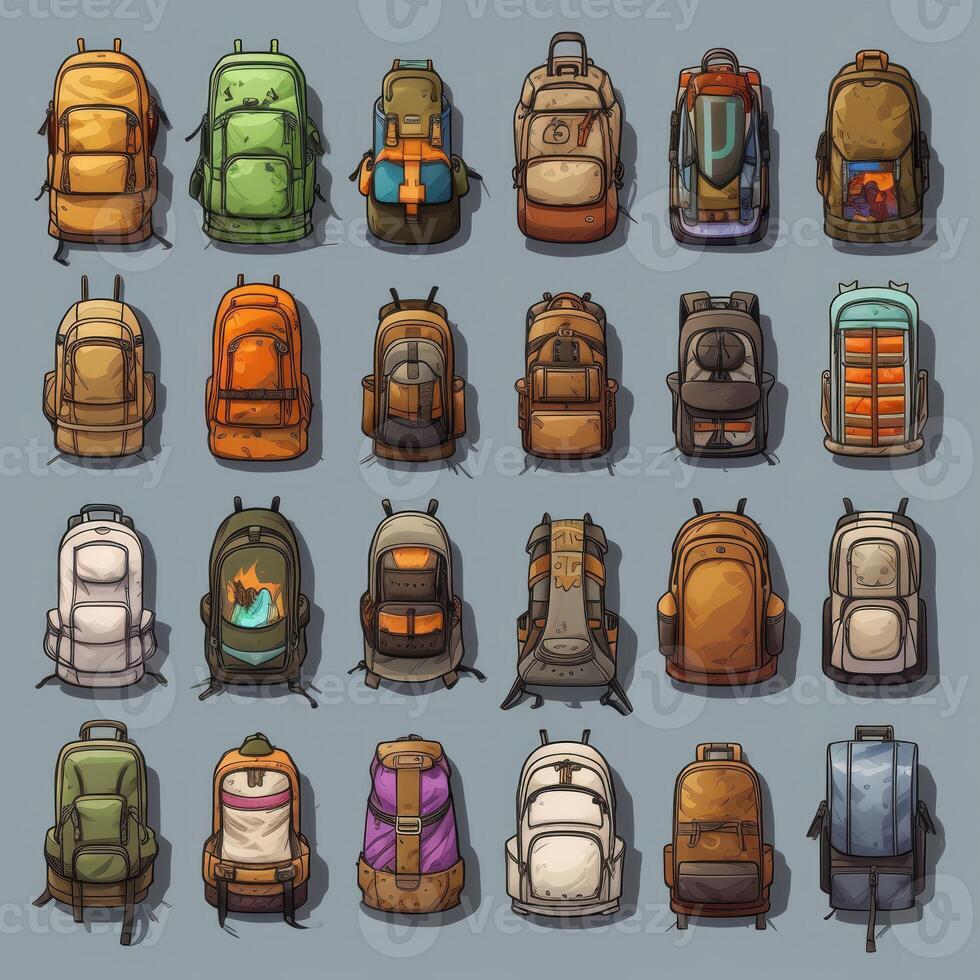 journey backpack camping photo