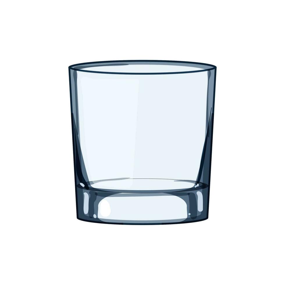 crystal glass cup cartoon vector illustration 26114083 Vector Art