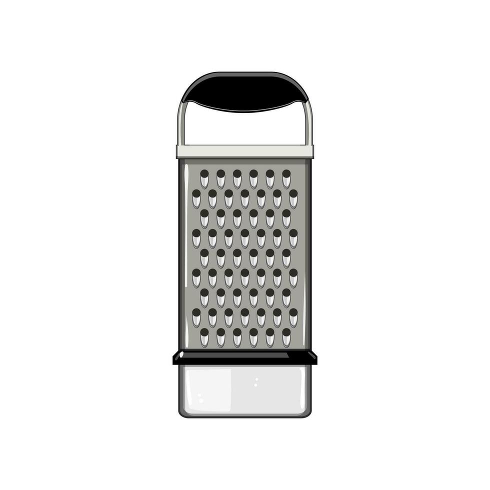 cheese grater cooking cartoon vector illustration