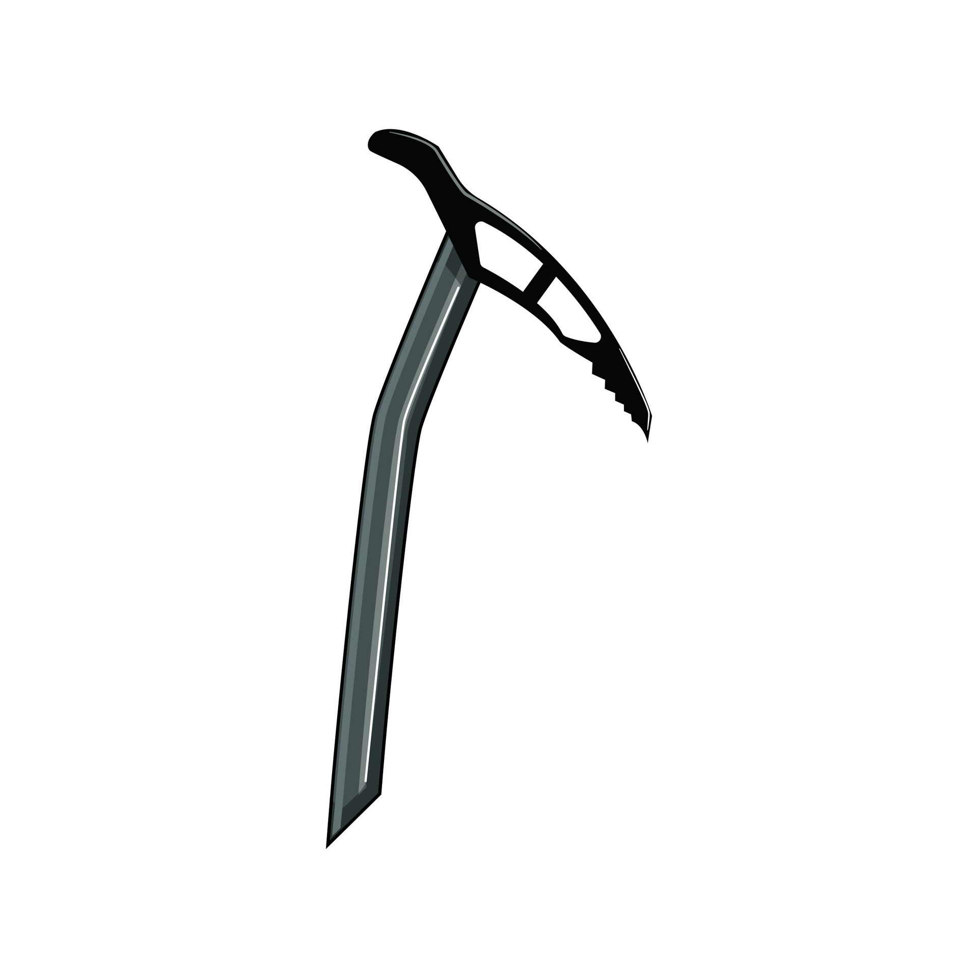 mountaineering ice axe cartoon vector illustration 26114162 Vector Art