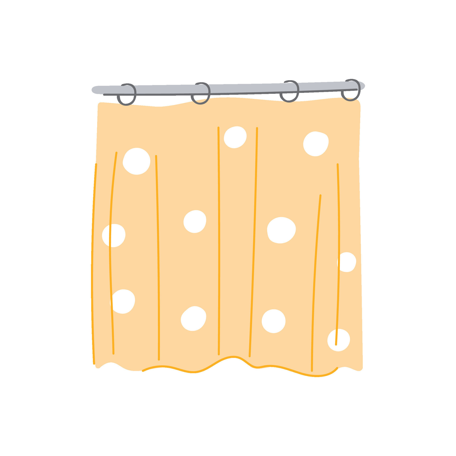 clean shower curtain cartoon vector illustration 26114300 Vector Art at