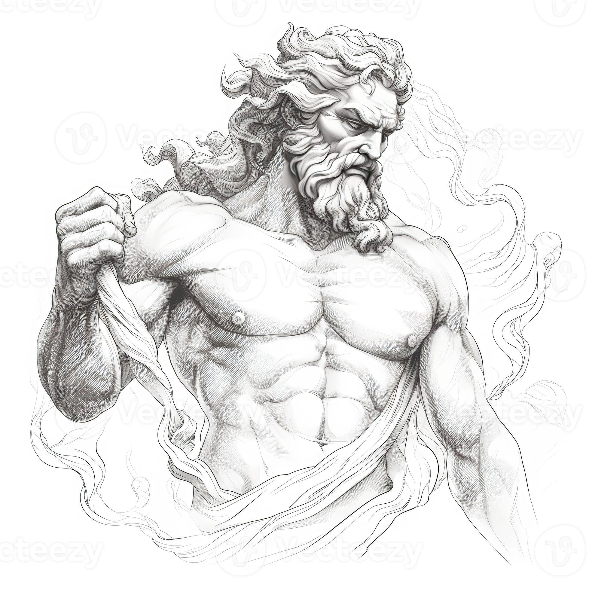 athena hephaestus god ai generated 26115359 Stock Photo at Vecteezy