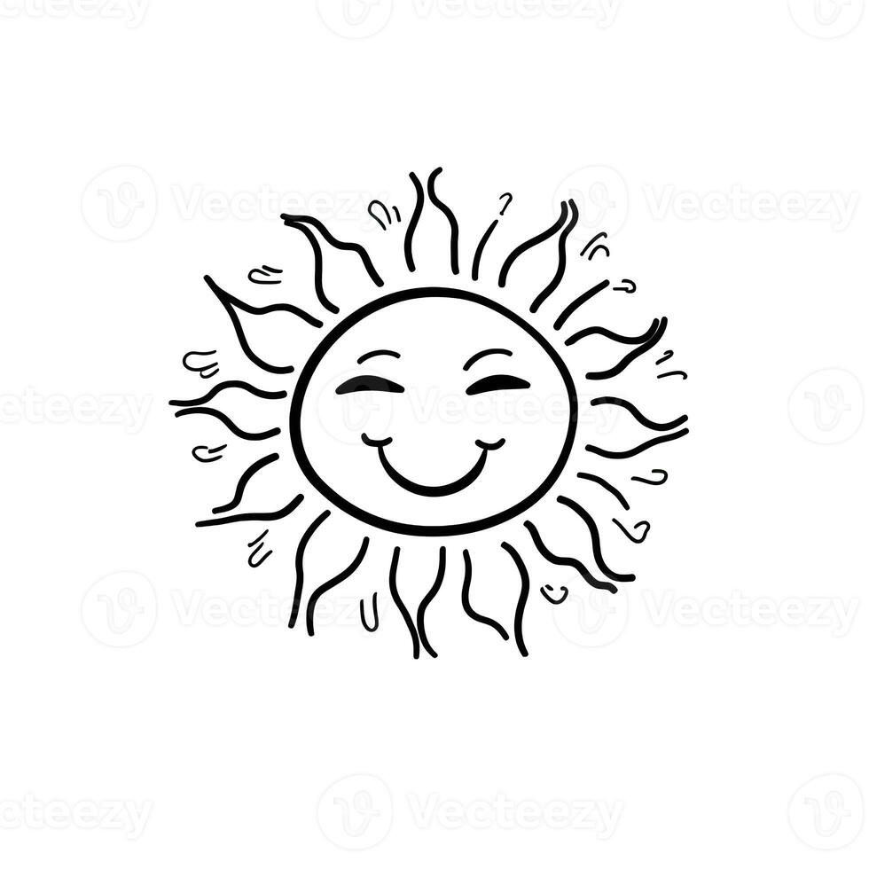 happy smiling sun photo