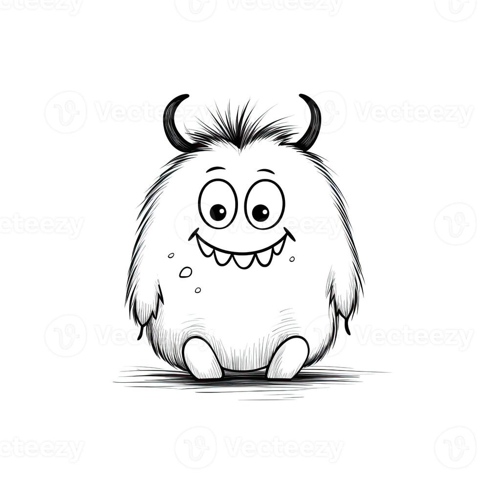 icon cute monster photo