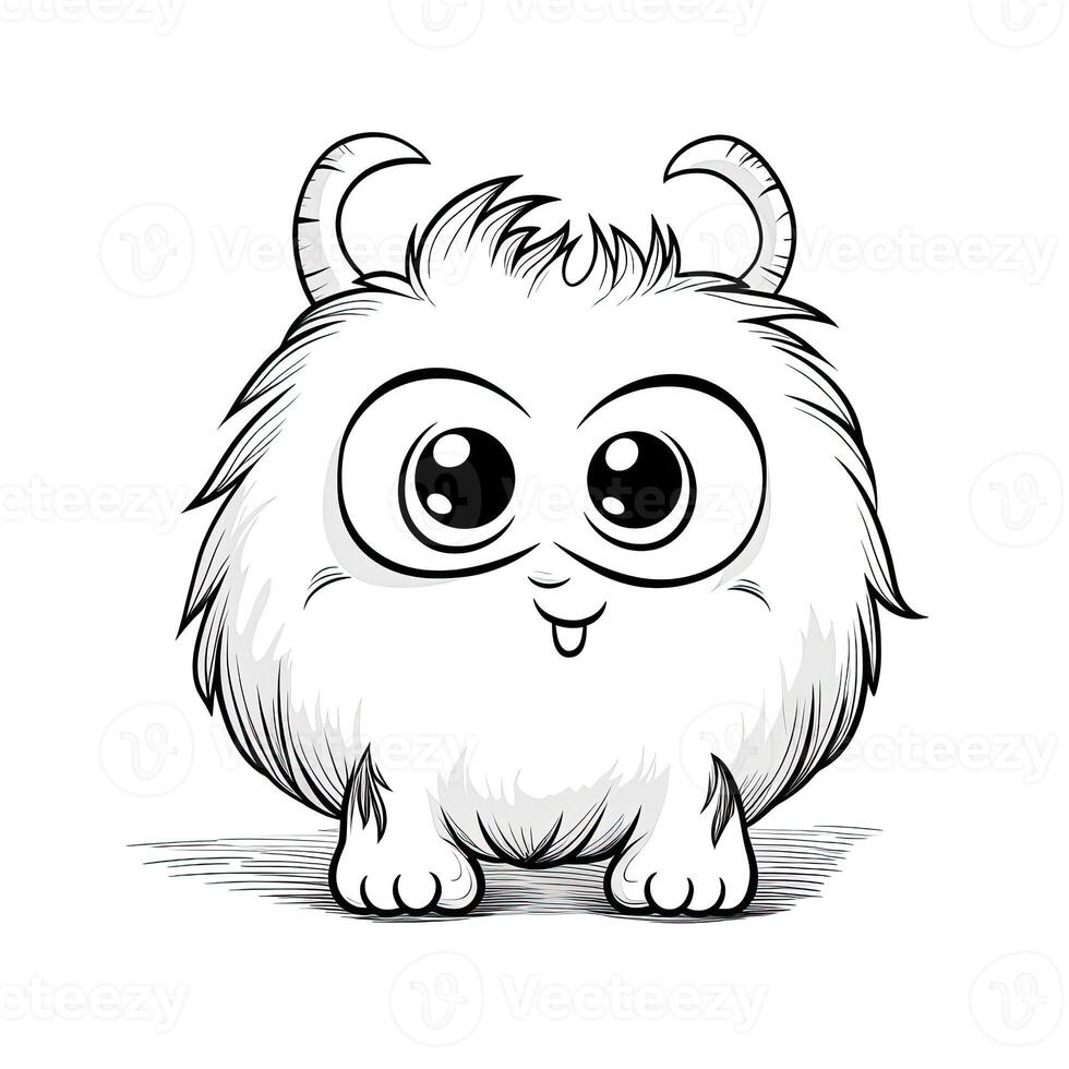 animal cute monster photo