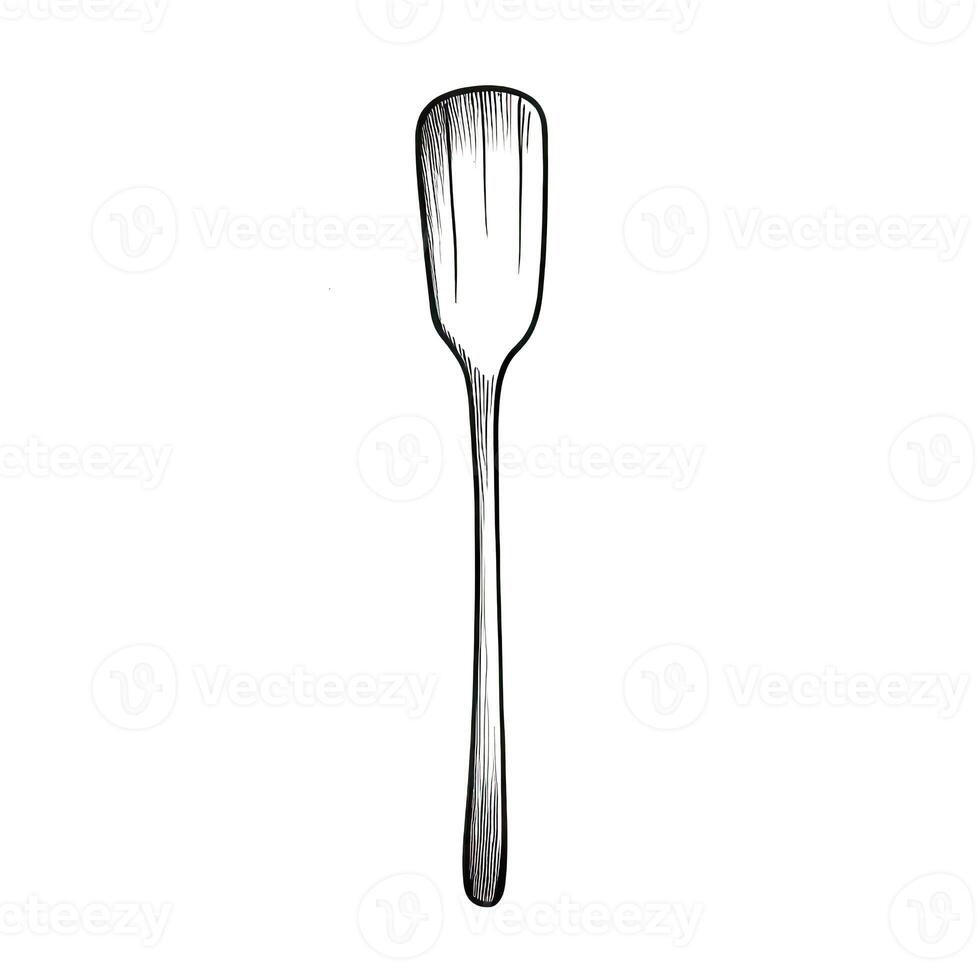 kitchen Spatula ai generated photo