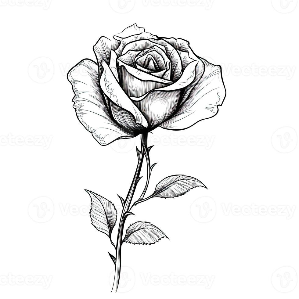 background Rose flower photo