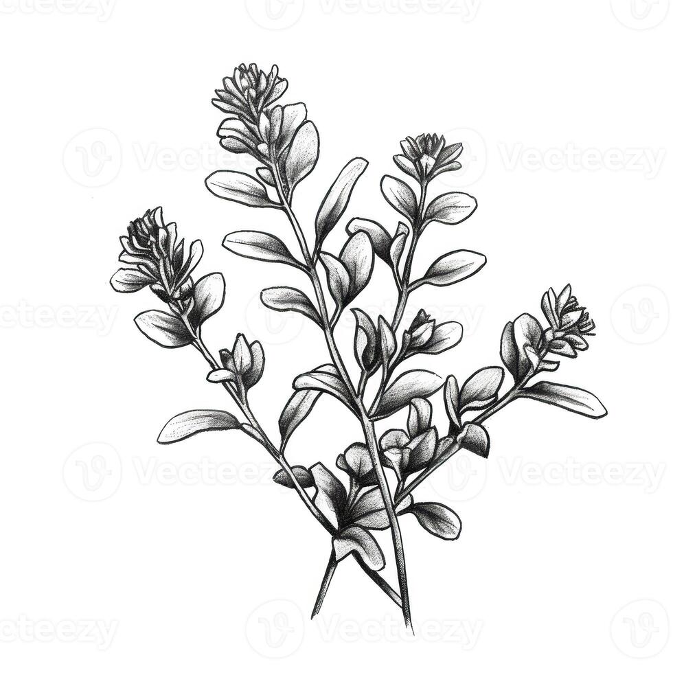 powder Marjoram aesthetic photo