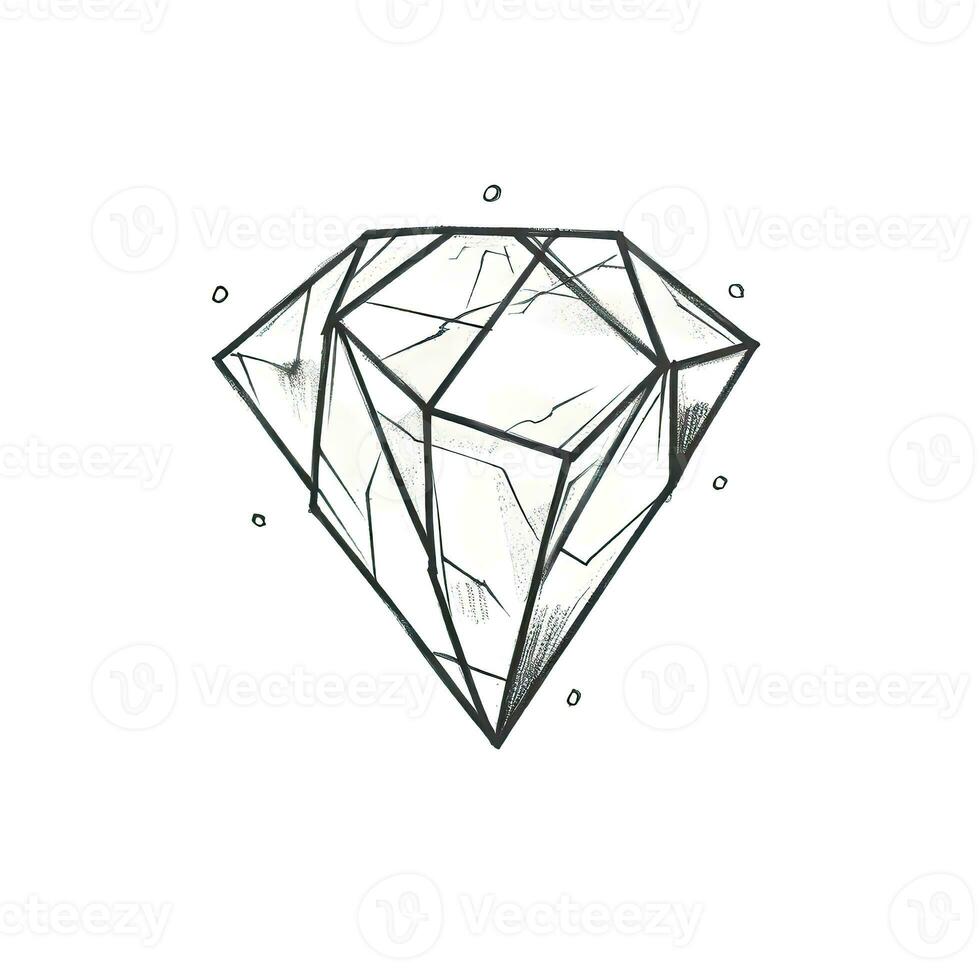 jewel diamond ai generated photo