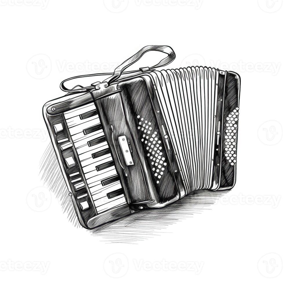 harmonia accordion ai generated photo