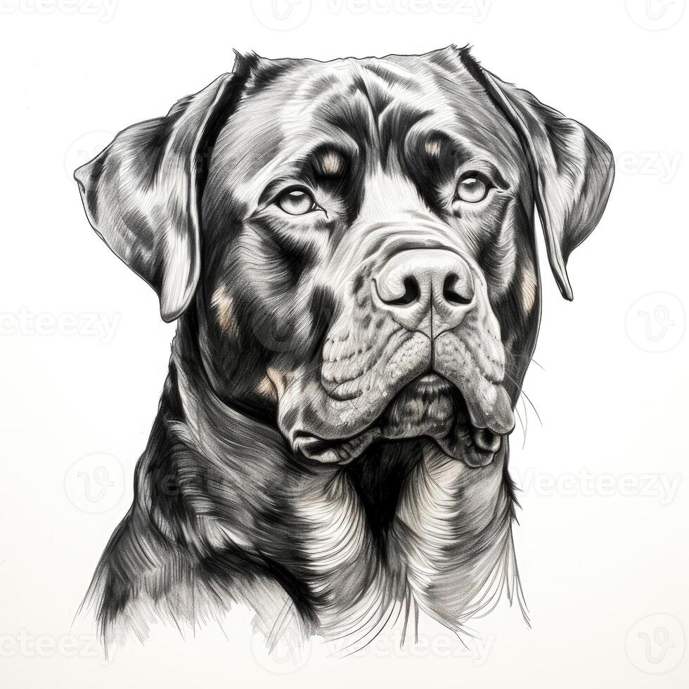 animal Rottweiler Dog ai generated photo