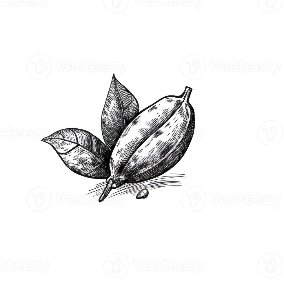 bean cocoa nut photo
