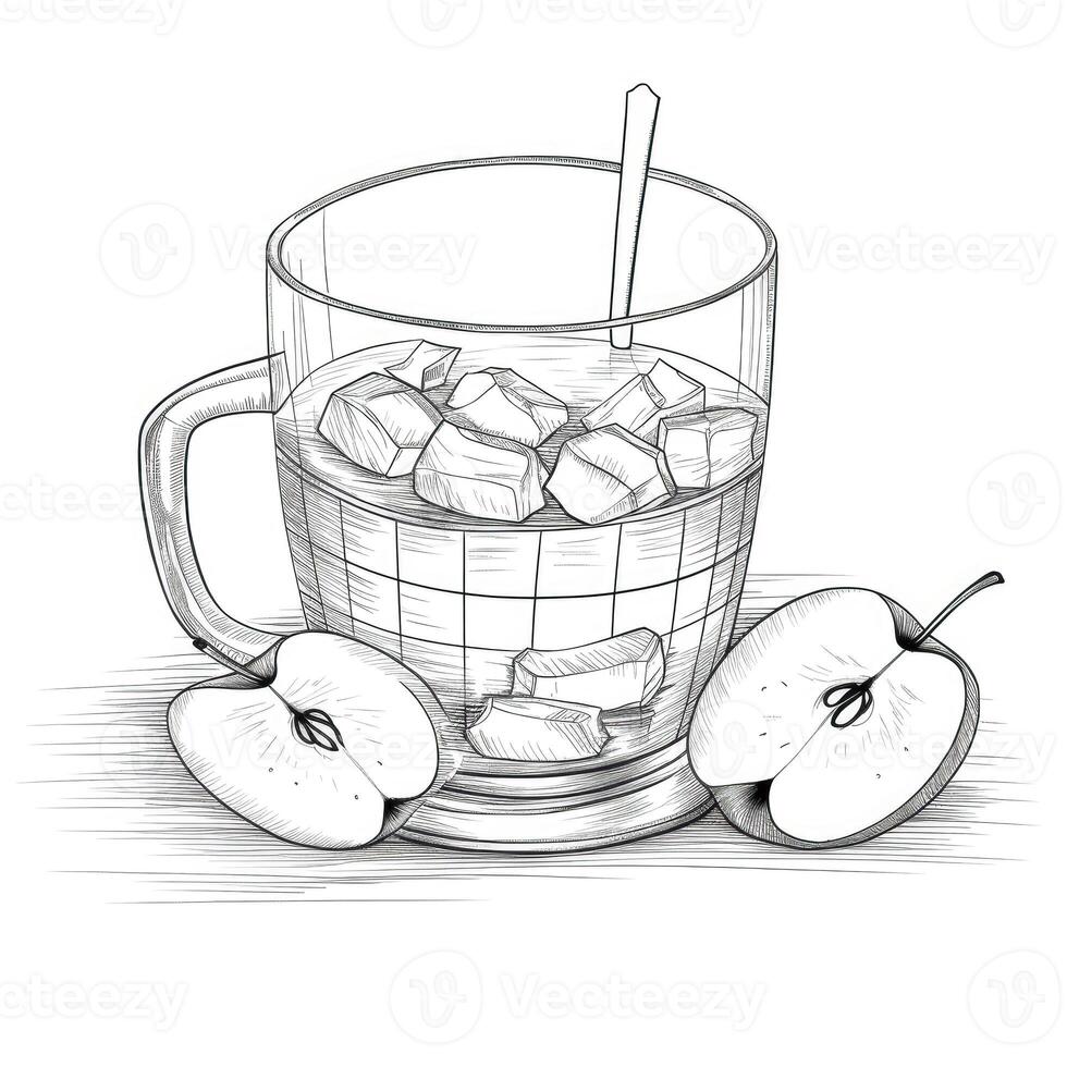 cinnamon Warm cider photo