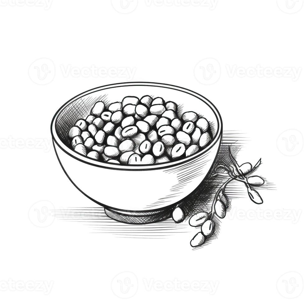 bean soya aesthetic photo