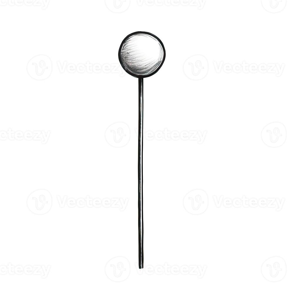 red push pin photo