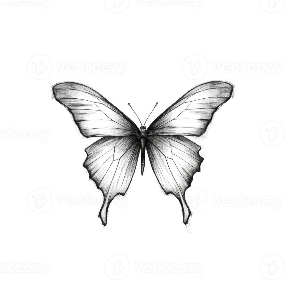 fly butterfly ai generated photo