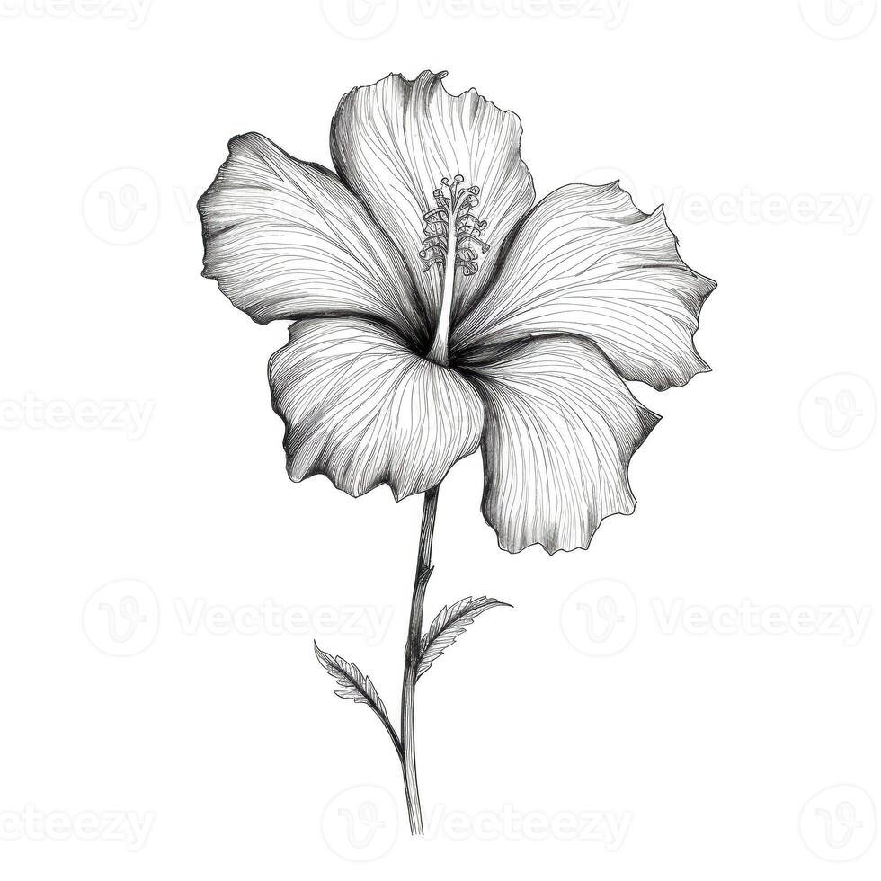 background Hibiscus flower photo