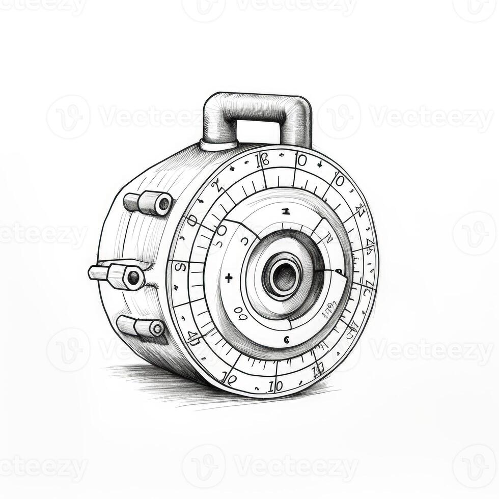 password combination lock 26116413 Stock Photo at Vecteezy Circuit Diagram