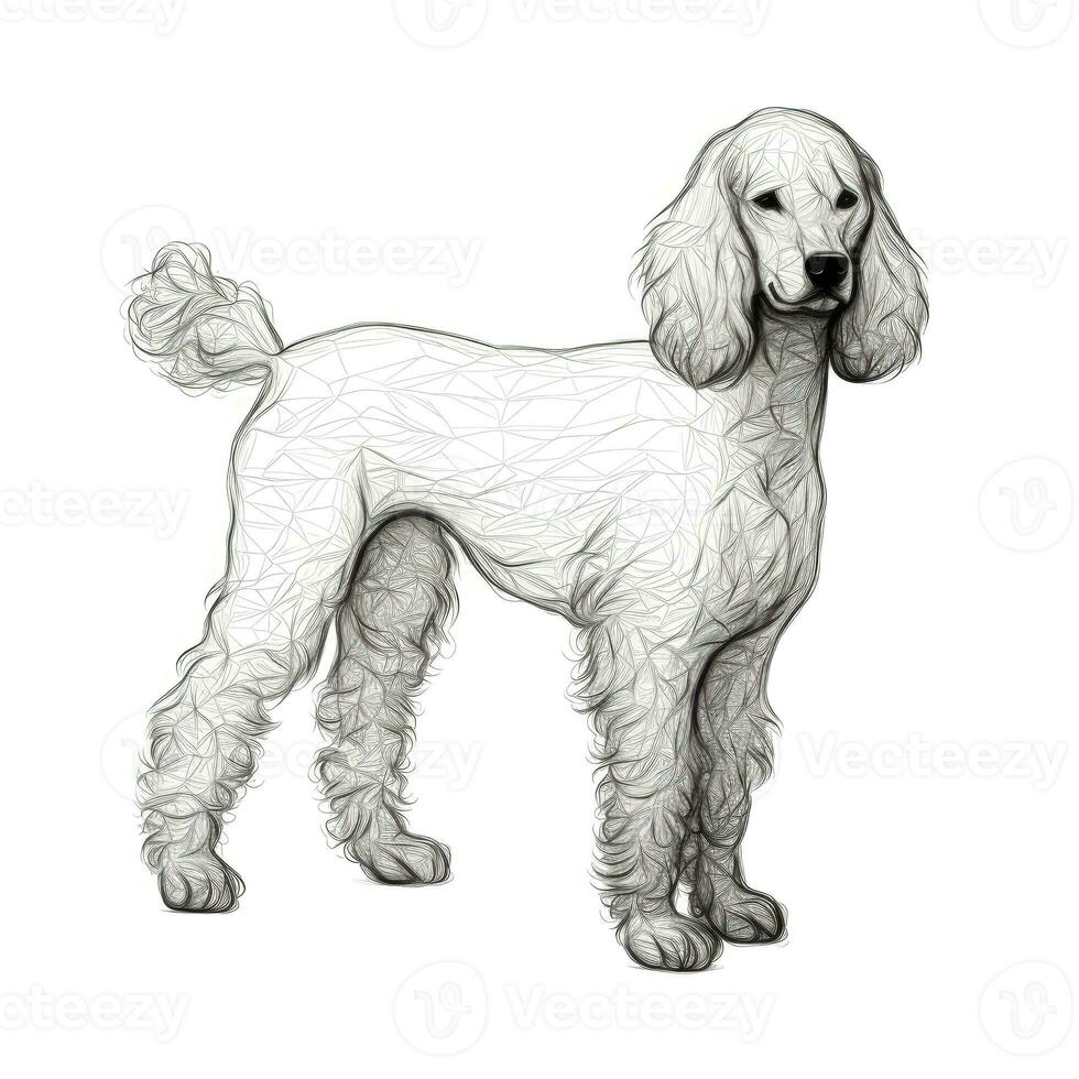 animal Poodle Dog ai generated photo