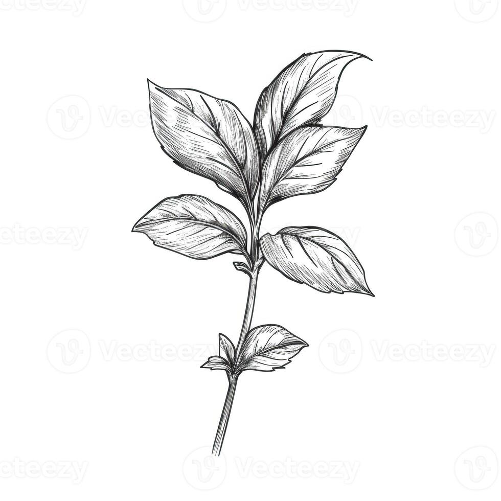 background basil aesthetic photo