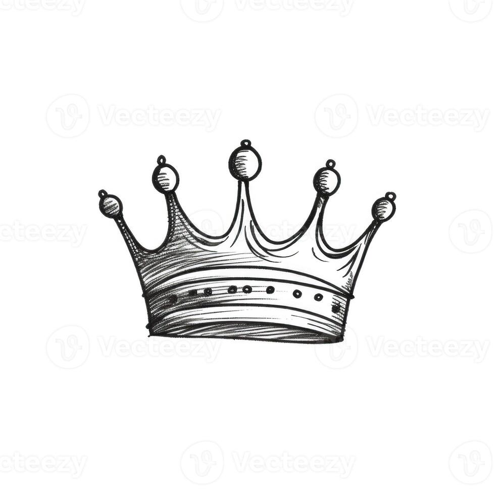 royal crown ai generated photo