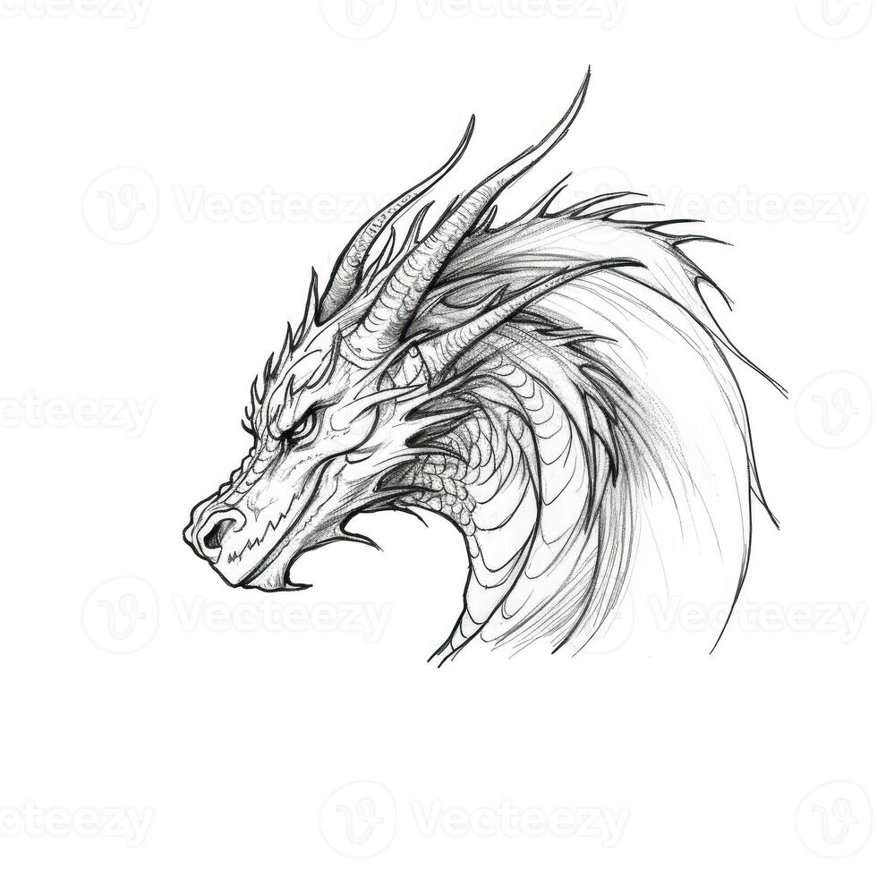 castle whimsical dragon photo