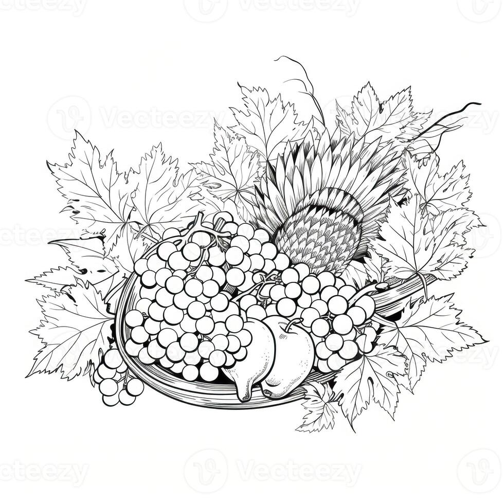 autumn Harvest cornucopia photo
