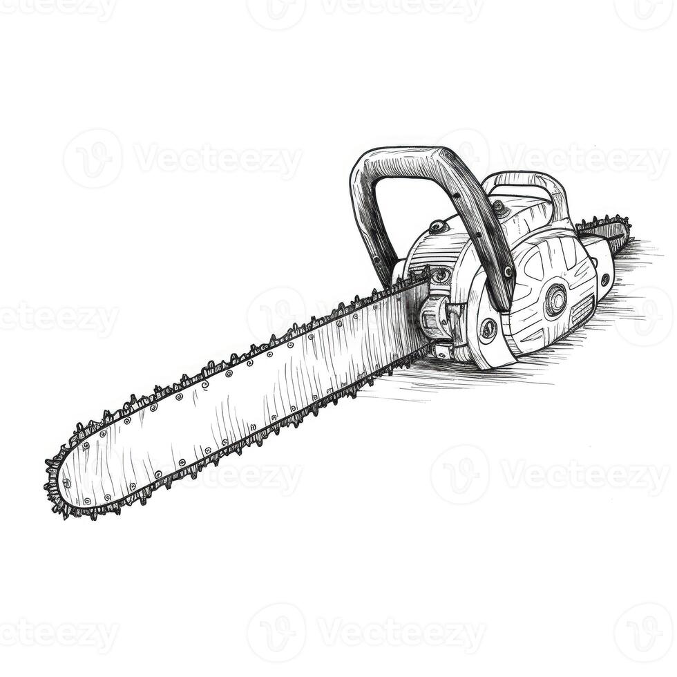 chain chainsaw aesthetic photo