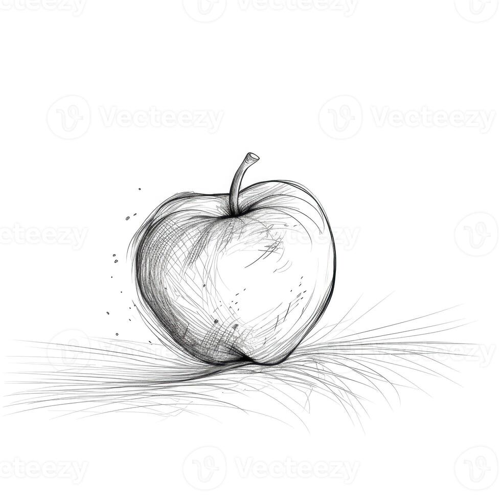 red apple aesthetic photo