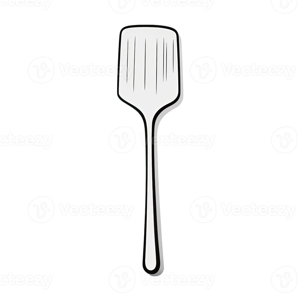 black Spatula ai generated photo