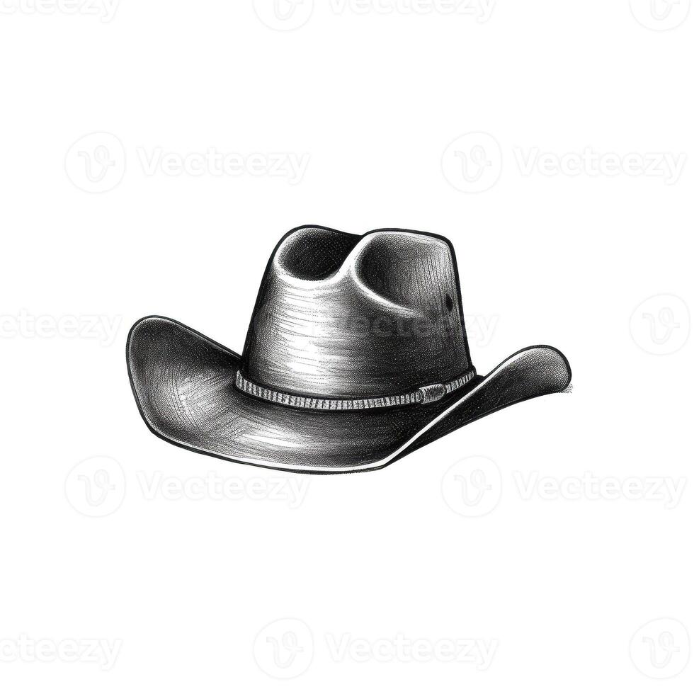 icon Cowboy hat ai generated photo